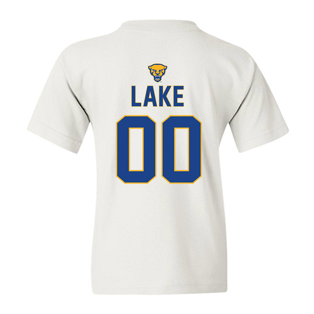 Pittsburgh - NCAA Baseball : Aaron Lake - Sports Shersey Youth T-Shirt-1