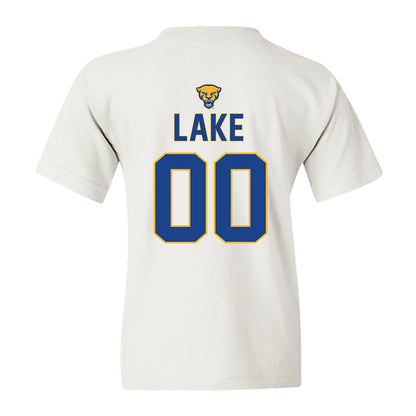 Pittsburgh - NCAA Baseball : Aaron Lake - Sports Shersey Youth T-Shirt-1