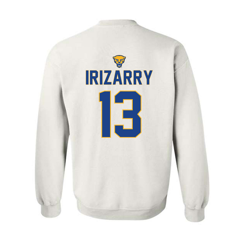Pittsburgh - NCAA Baseball : Julian Irizarry - Sports Shersey Crewneck Sweatshirt-1
