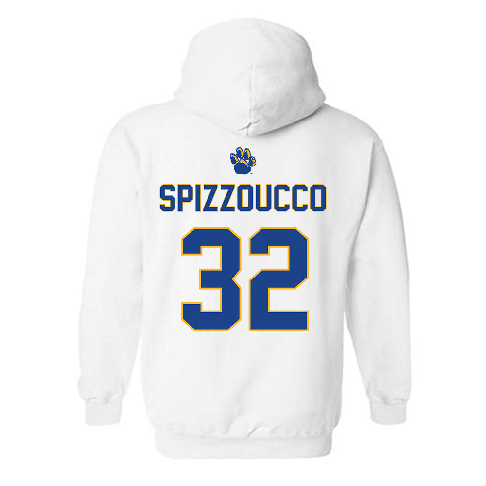 Pittsburgh - NCAA Baseball : Vincent Spizzoucco - Sports Shersey Hooded Sweatshirt-1