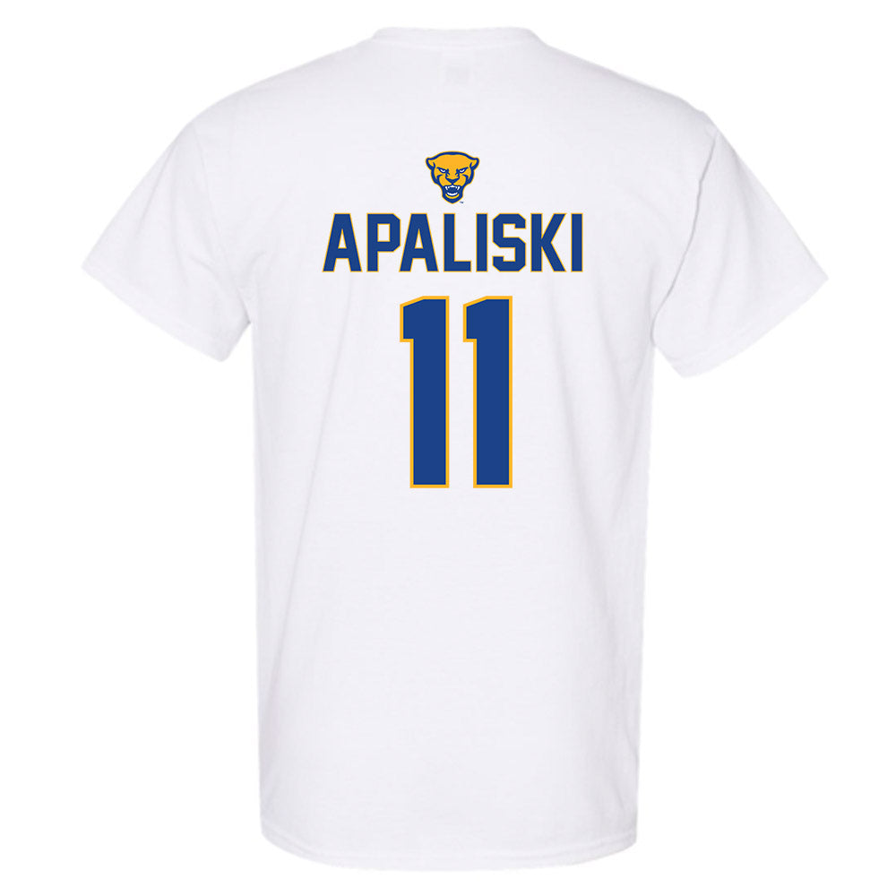 Pittsburgh - NCAA Baseball : Ryan Apaliski - Sports Shersey T-Shirt-1