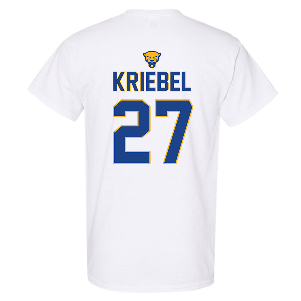 Pittsburgh - NCAA Baseball : Chase Kriebel - Sports Shersey T-Shirt-1
