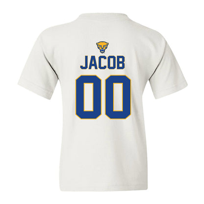 Pittsburgh - NCAA Baseball : Jordan Jacob - Sports Shersey Youth T-Shirt-1