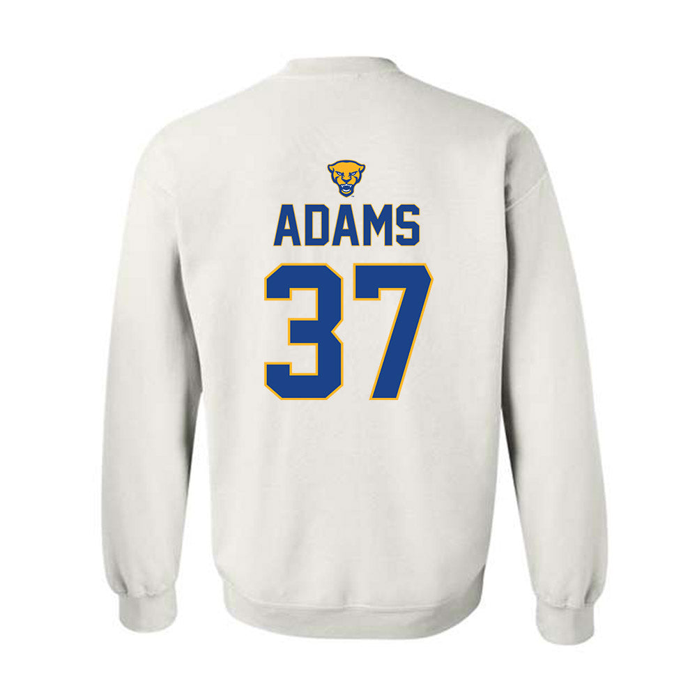 Pittsburgh - NCAA Baseball : JT Adams - Sports Shersey Crewneck Sweatshirt-1