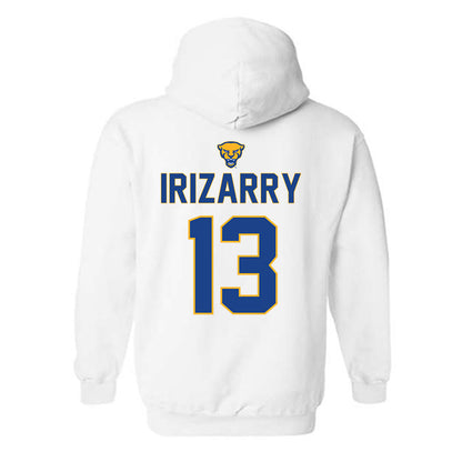 Pittsburgh - NCAA Baseball : Julian Irizarry - Sports Shersey Hooded Sweatshirt-1