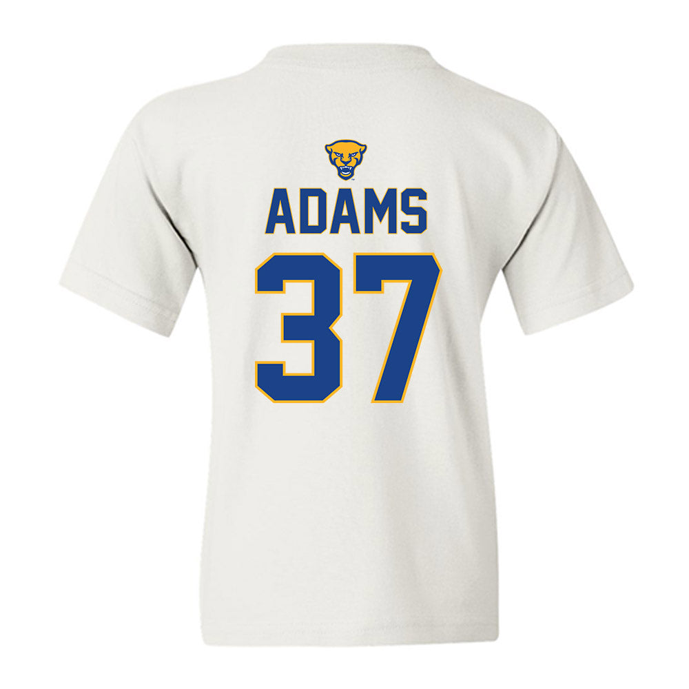 Pittsburgh - NCAA Baseball : JT Adams - Sports Shersey Youth T-Shirt-1