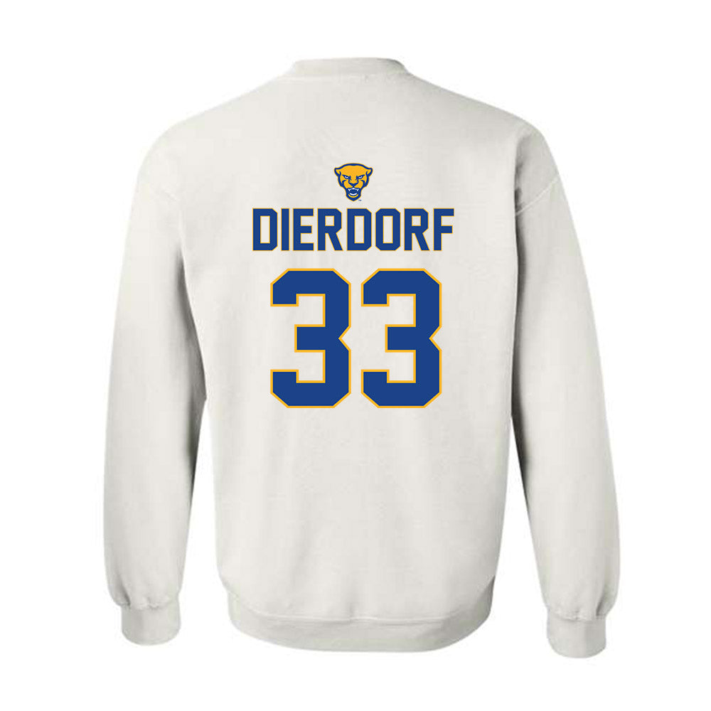 Pittsburgh - NCAA Baseball : Carter Dierdorf - Sports Shersey Crewneck Sweatshirt-1