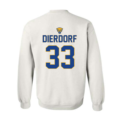 Pittsburgh - NCAA Baseball : Carter Dierdorf - Sports Shersey Crewneck Sweatshirt-1