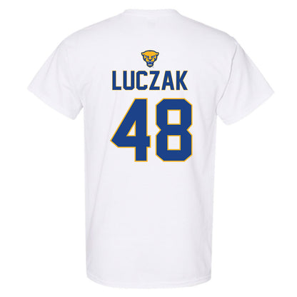 Pittsburgh - NCAA Baseball : Andrew Luczak - Sports Shersey T-Shirt-1