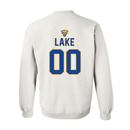 Pittsburgh - NCAA Baseball : Aaron Lake - Sports Shersey Crewneck Sweatshirt-1