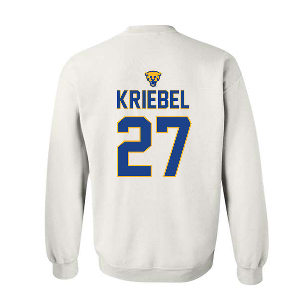 Pittsburgh - NCAA Baseball : Chase Kriebel - Sports Shersey Crewneck Sweatshirt-1