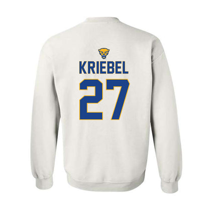 Pittsburgh - NCAA Baseball : Chase Kriebel - Sports Shersey Crewneck Sweatshirt-1