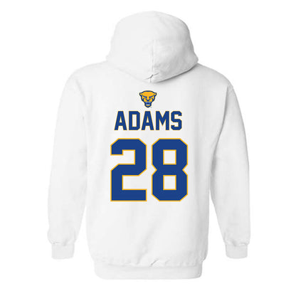 Pittsburgh - NCAA Baseball : JT Adams - Sports Shersey Hooded Sweatshirt-1