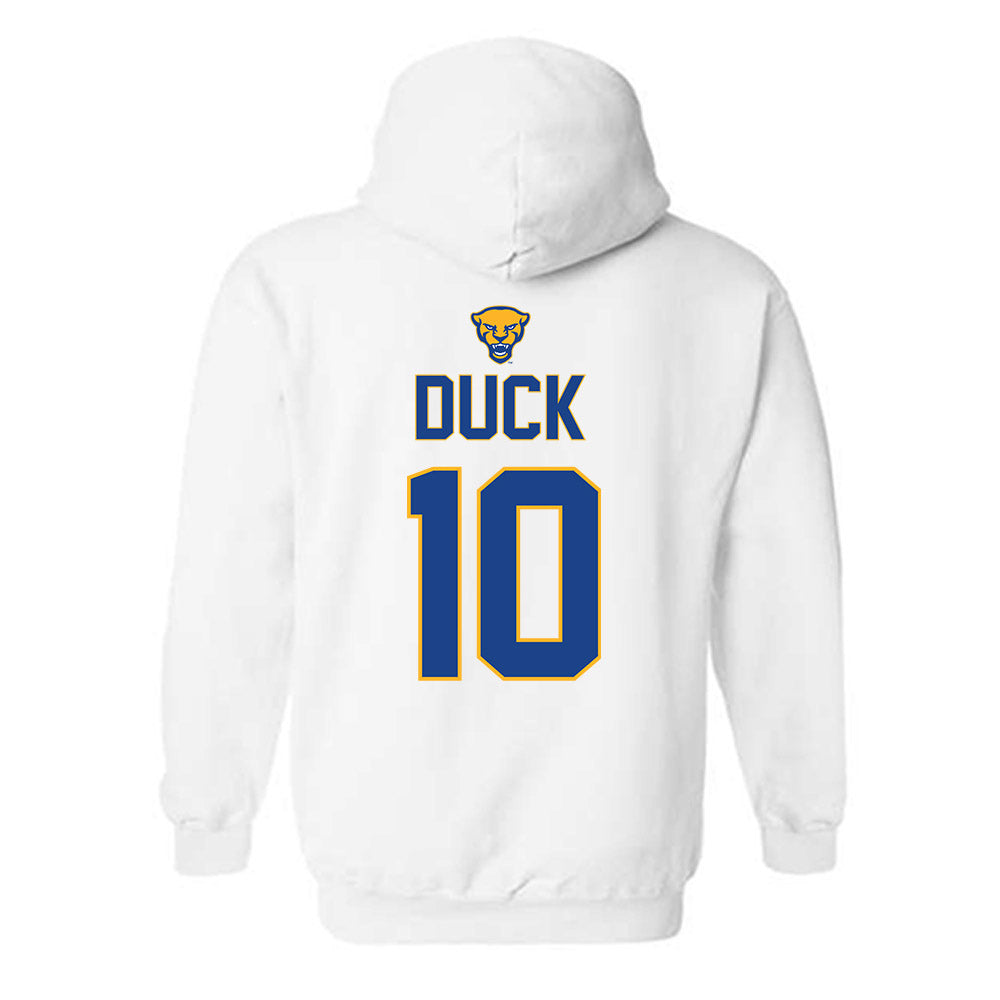 Pittsburgh - NCAA Softball : Bekah Duck - Sports Shersey Hooded Sweatshirt-1