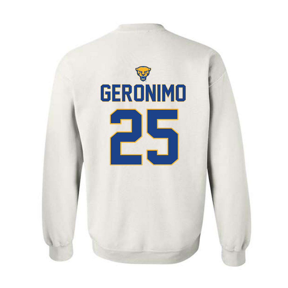 Pittsburgh - NCAA Softball : Cyara Geronimo - Sports Shersey Crewneck Sweatshirt-1