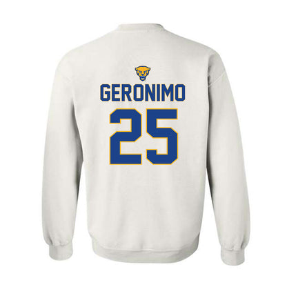 Pittsburgh - NCAA Softball : Cyara Geronimo - Sports Shersey Crewneck Sweatshirt-1