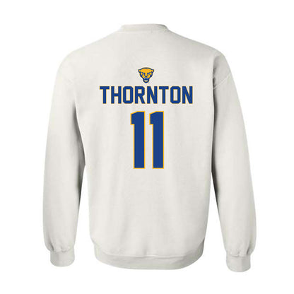 Pittsburgh - NCAA Softball : Amelia Thornton - Sports Shersey Crewneck Sweatshirt-1