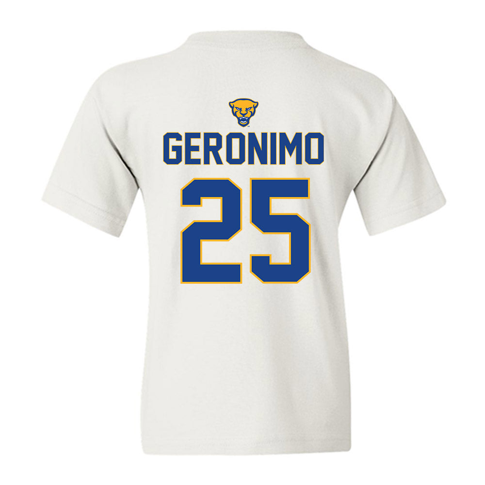 Pittsburgh - NCAA Softball : Cyara Geronimo - Sports Shersey Youth T-Shirt-1