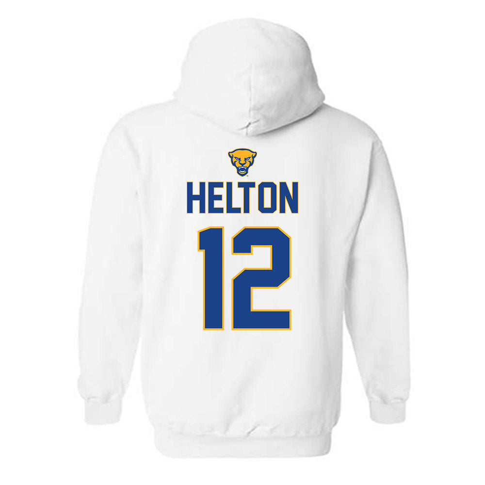 Pittsburgh - NCAA Softball : Gracie Helton - Sports Shersey Hooded Sweatshirt-1