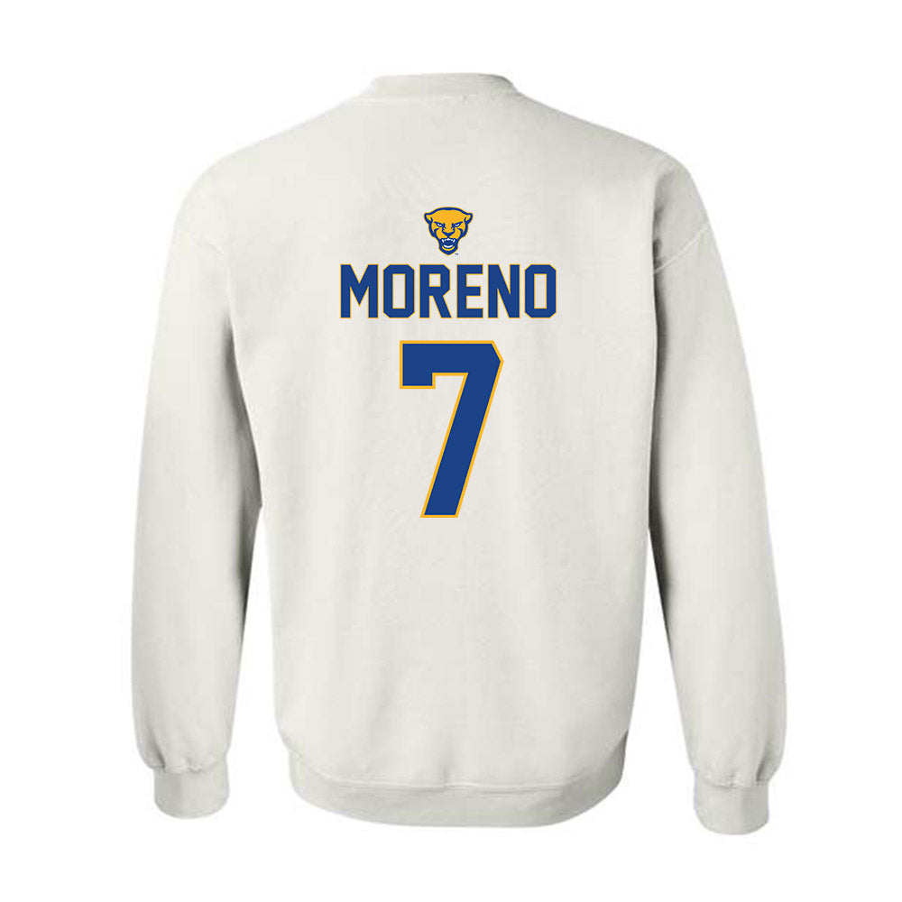 Pittsburgh - NCAA Softball : Luci Moreno - Sports Shersey Crewneck Sweatshirt-1