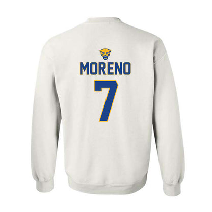 Pittsburgh - NCAA Softball : Luci Moreno - Sports Shersey Crewneck Sweatshirt-1