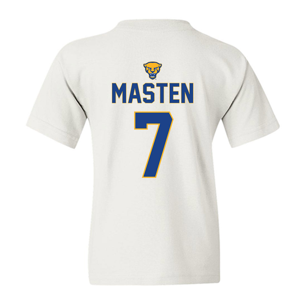 Pittsburgh - NCAA Women's Volleyball : Izzy Masten - Sports Shersey Youth T-Shirt-1