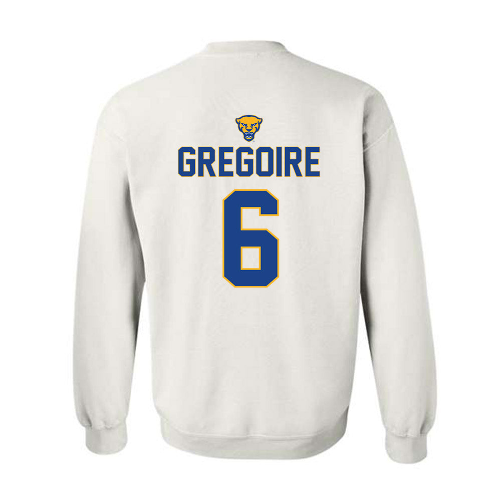 Pittsburgh - NCAA Women's Volleyball : Sophia Gregoire - Sports Shersey Crewneck Sweatshirt-1
