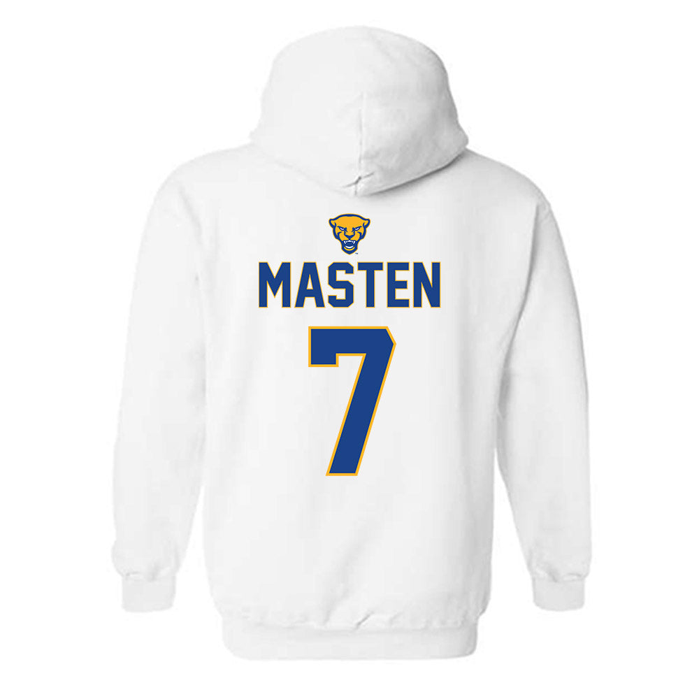 Pittsburgh - NCAA Women's Volleyball : Izzy Masten - Sports Shersey Hooded Sweatshirt-1