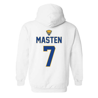 Pittsburgh - NCAA Women's Volleyball : Izzy Masten - Sports Shersey Hooded Sweatshirt-1