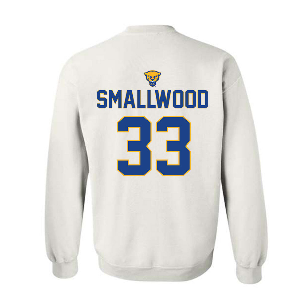 Pittsburgh - NCAA Women's Volleyball : Jessica Smallwood - Sports Shersey Crewneck Sweatshirt-1