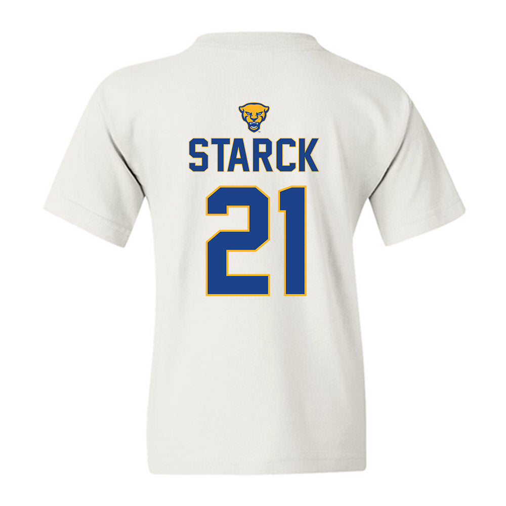 Pittsburgh - NCAA Women's Volleyball : Izzy Starck - Sports Shersey Youth T-Shirt-1