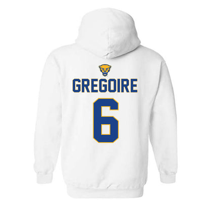 Pittsburgh - NCAA Women's Volleyball : Sophia Gregoire - Sports Shersey Hooded Sweatshirt-1