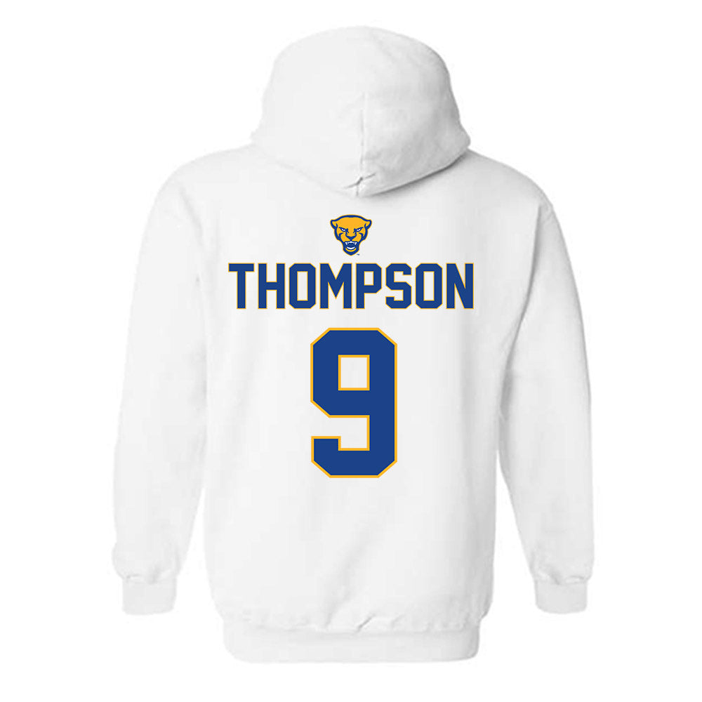 Pittsburgh - NCAA Women's Volleyball : Trinity Thompson - Sports Shersey Hooded Sweatshirt-1