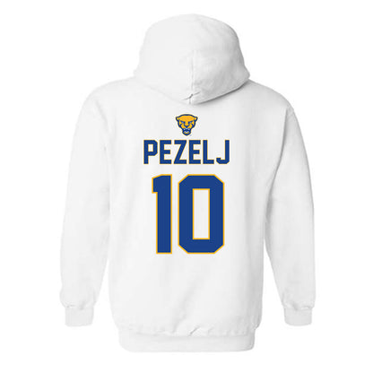Pittsburgh - NCAA Women's Volleyball : Marina Pezelj - Sports Shersey Hooded Sweatshirt-1