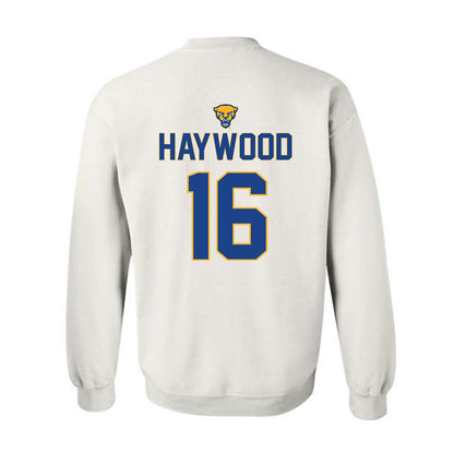 Pittsburgh - NCAA Women's Lacrosse : Amelia Haywood - Sports Shersey Crewneck Sweatshirt-1