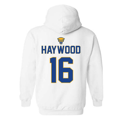 Pittsburgh - NCAA Women's Lacrosse : Amelia Haywood - Sports Shersey Hooded Sweatshirt-1