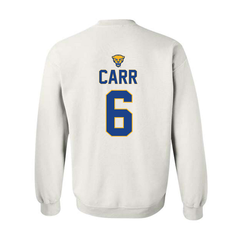 Pittsburgh - NCAA Women's Lacrosse : Aidan Carr - Sports Shersey Crewneck Sweatshirt-1