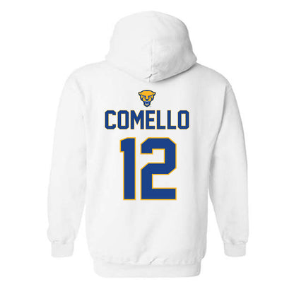 Pittsburgh - NCAA Women's Lacrosse : Lilly Comello - Sports Shersey Hooded Sweatshirt-1