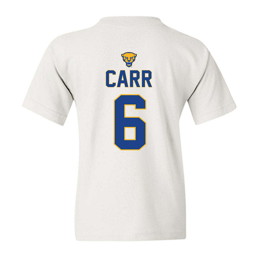 Pittsburgh - NCAA Women's Lacrosse : Aidan Carr - Sports Shersey Youth T-Shirt-1