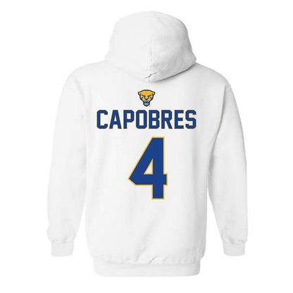 Pittsburgh - NCAA Women's Lacrosse : Anna Capobres - Sports Shersey Hooded Sweatshirt-1
