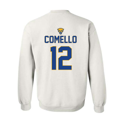 Pittsburgh - NCAA Women's Lacrosse : Lilly Comello - Sports Shersey Crewneck Sweatshirt-1