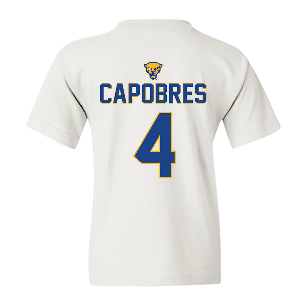 Pittsburgh - NCAA Women's Lacrosse : Anna Capobres - Sports Shersey Youth T-Shirt-1