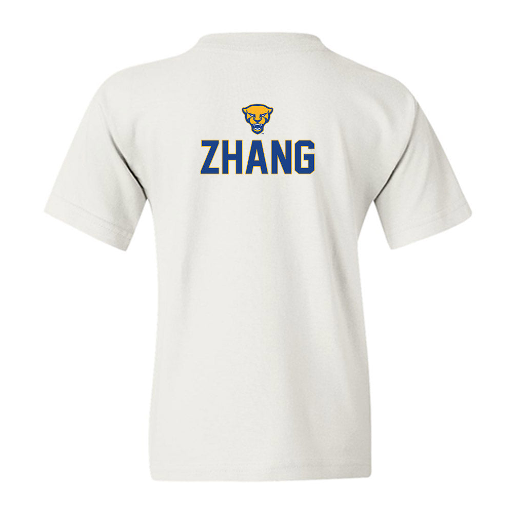 Pittsburgh - NCAA Men's Swimming & Diving : Chenyuan Zhang - Sports Shersey Youth T-Shirt-1