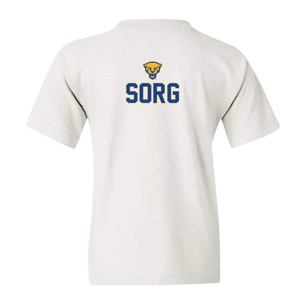 Pittsburgh - NCAA Men's Swimming & Diving : Austin Sorg - Sports Shersey Youth T-Shirt-1