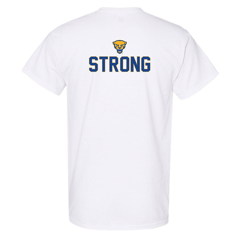 Pittsburgh - NCAA Women's Swimming & Diving : Jessica Strong - Sports Shersey T-Shirt-1