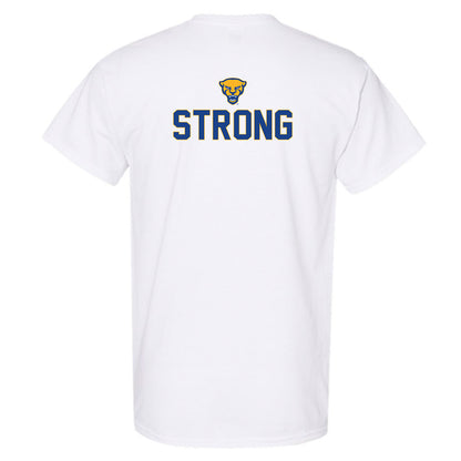 Pittsburgh - NCAA Women's Swimming & Diving : Jessica Strong - Sports Shersey T-Shirt-1