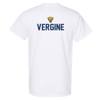 Pittsburgh - NCAA Men's Swimming & Diving : Alan Vergine - Sports Shersey T-Shirt-1