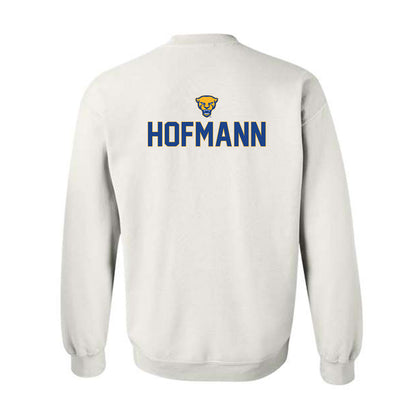 Pittsburgh - NCAA Men's Swimming & Diving : Lincoln Hofmann - Sports Shersey Crewneck Sweatshirt-1