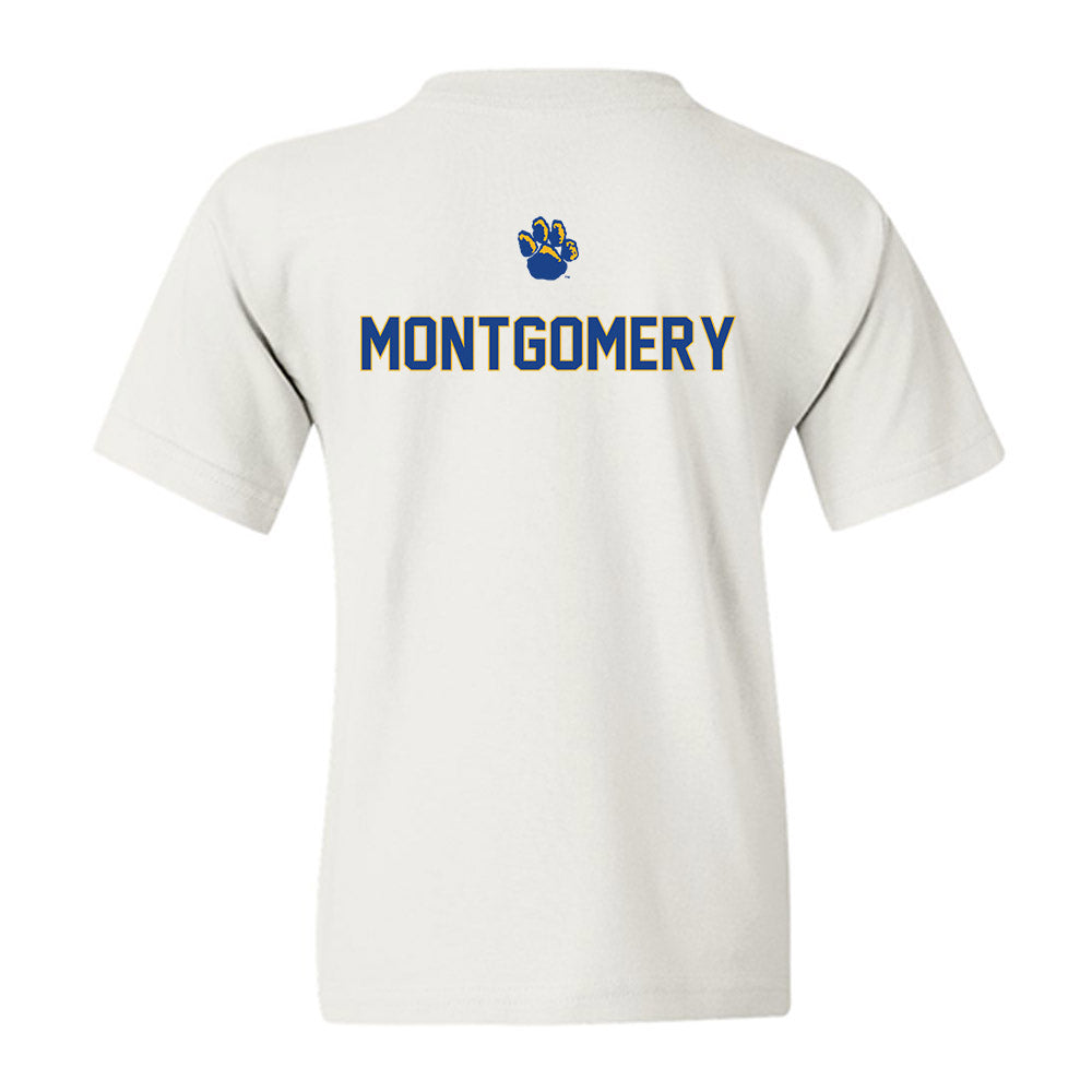 Pittsburgh - NCAA Men's Track & Field : josiah montgomery - Sports Shersey Youth T-Shirt-1