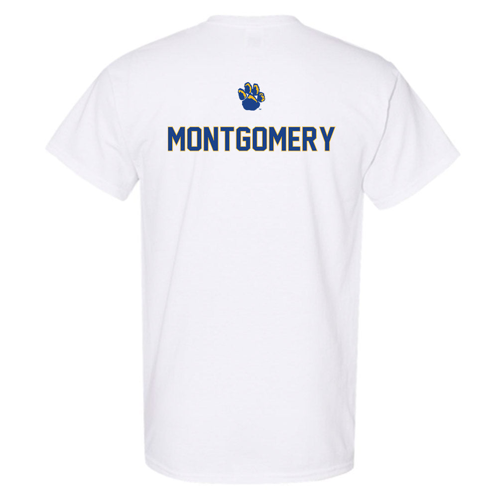 Pittsburgh - NCAA Men's Track & Field : josiah montgomery - Sports Shersey T-Shirt-1
